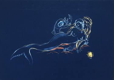 Original Classicism Nude Paintings by Parisa Jamshidi
