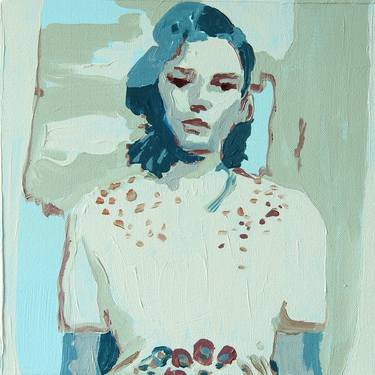 Original Figurative Women Paintings by Francisca Rosner