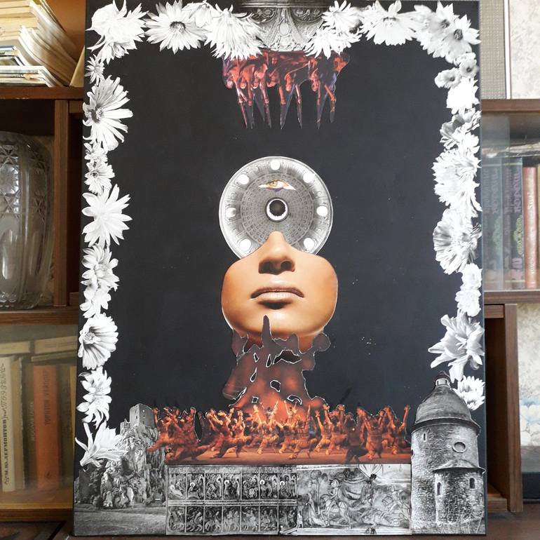 Original Conceptual Religion Collage by Steph Osfor