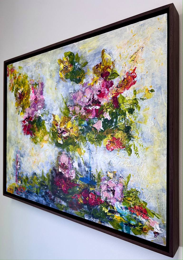 Original Floral Painting by Tracy Bayne