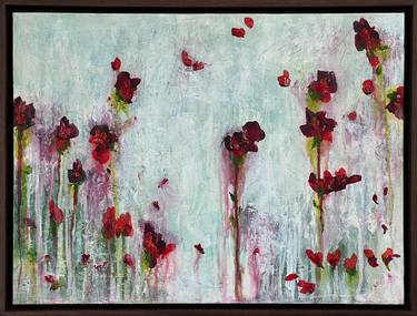 Original Floral Paintings by Tracy Bayne