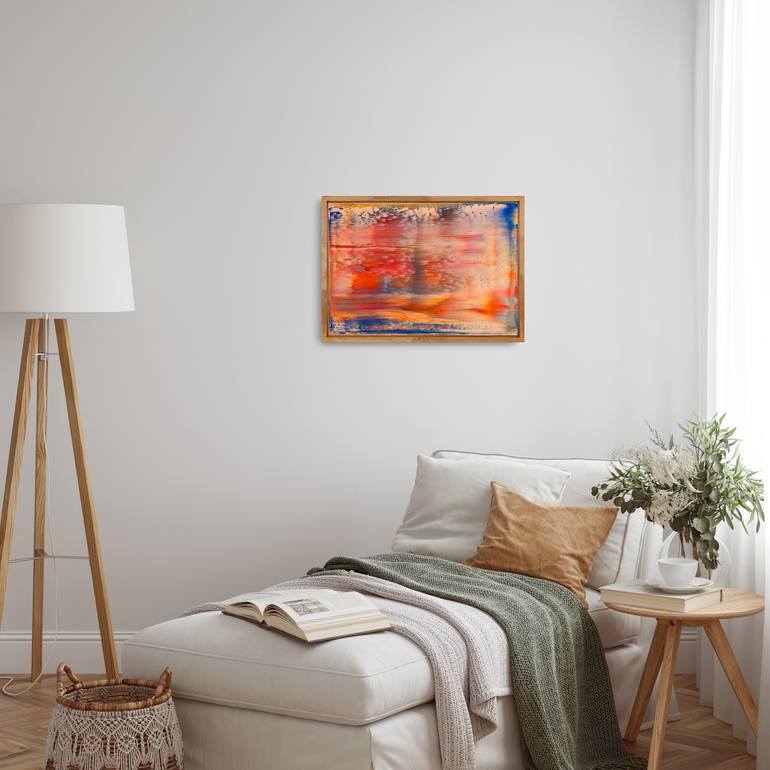 Original Abstract Expressionism Abstract Painting by William Watkin
