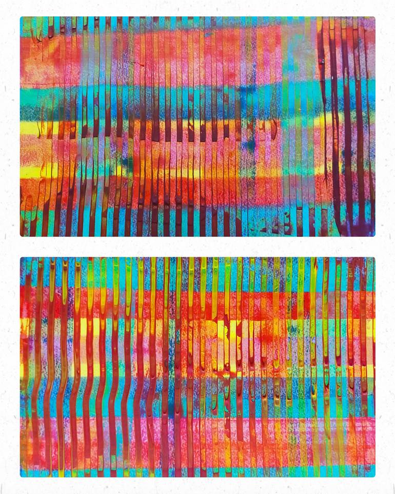 Original Abstract Expressionism Abstract Paintings by William Watkin