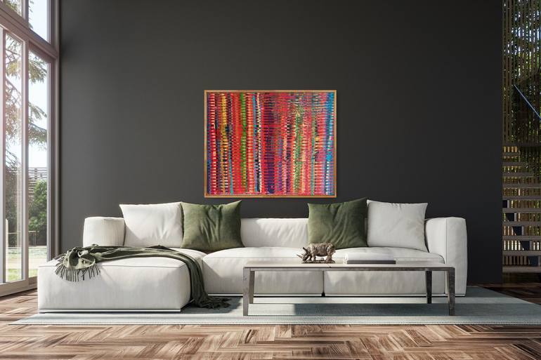 Original Abstract Painting by William Watkin