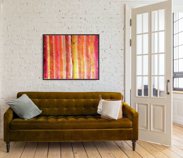 Original Abstract Painting by William Watkin