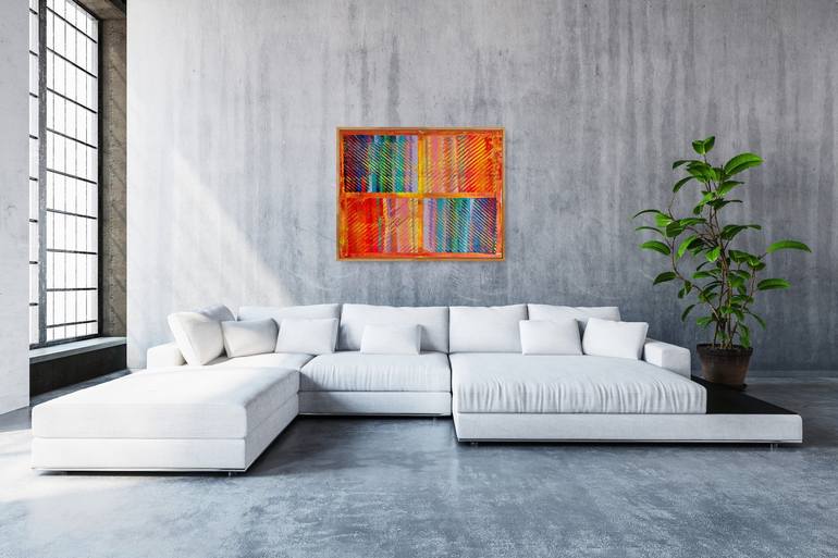 Original Abstract Painting by William Watkin