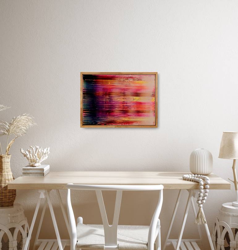 Original Abstract Expressionism Abstract Painting by William Watkin