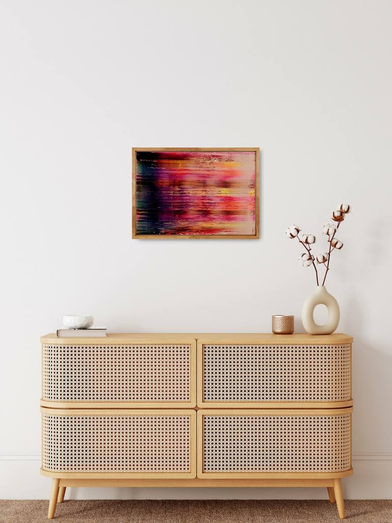 Original Abstract Expressionism Abstract Painting by William Watkin