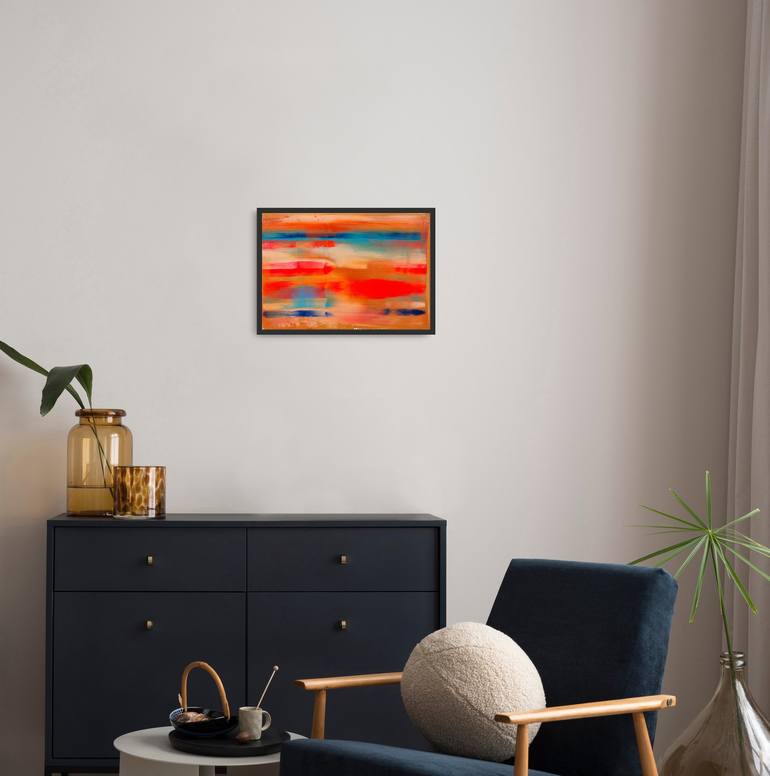Original Abstract Painting by William Watkin
