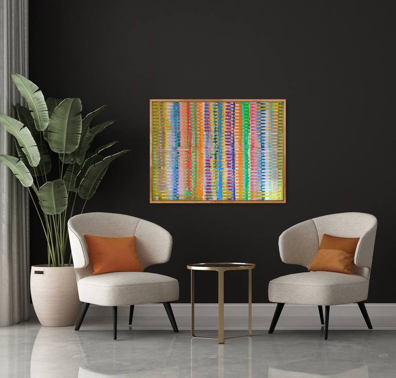 Original Abstract Painting by William Watkin