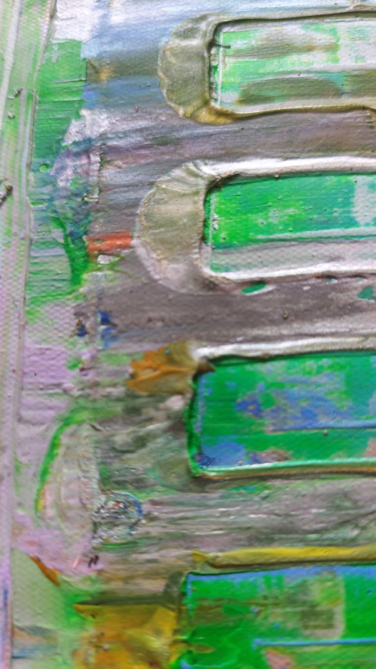 Original Street Art Abstract Painting by William Watkin