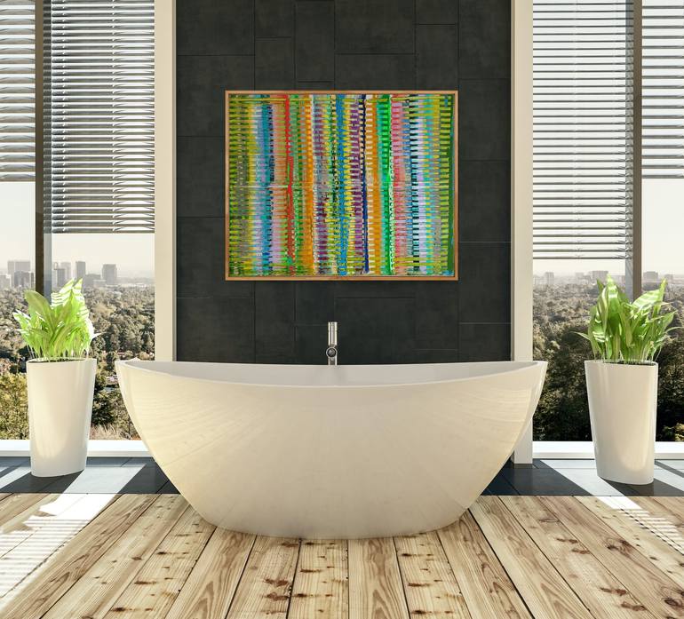 Original Street Art Abstract Painting by William Watkin