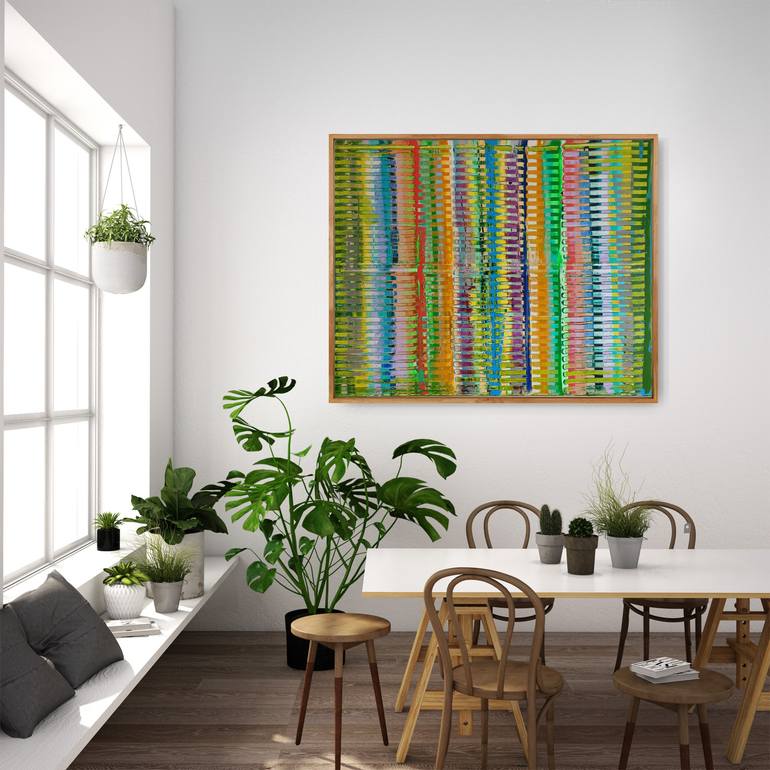 Original Street Art Abstract Painting by William Watkin