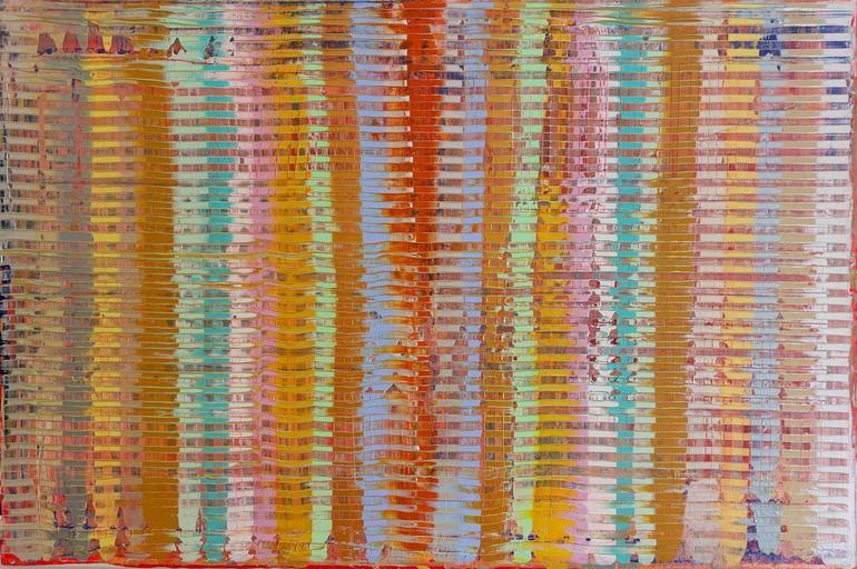 Original Art Deco Abstract Paintings by William Watkin