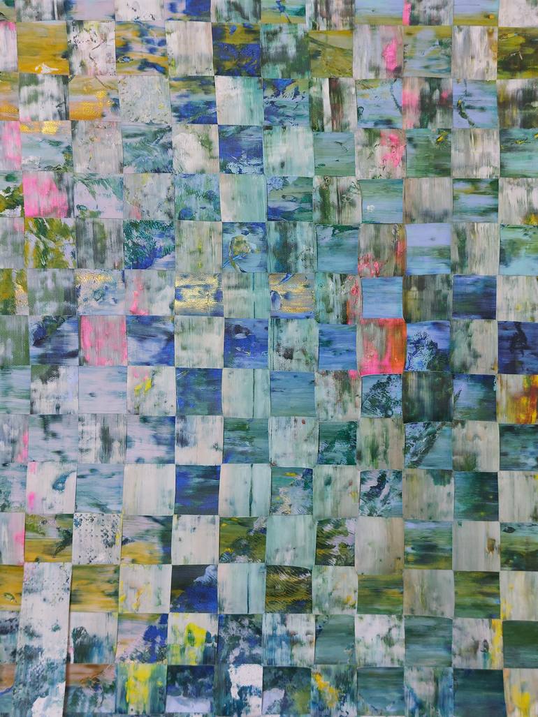 Original Abstract Expressionism Abstract Painting by William Watkin