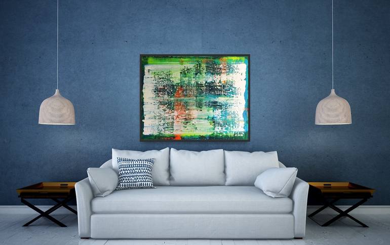 Original Conceptual Abstract Painting by William Watkin