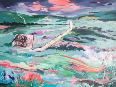 Original Contemporary Landscape Painting by Jessie Dodington
