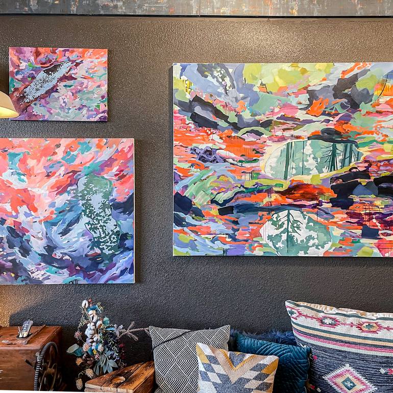 Original Contemporary Abstract Painting by Jessie Dodington