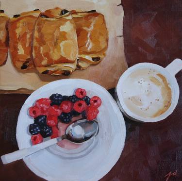 Original Realism Food & Drink Paintings by Jessie Dodington