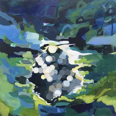 Print of Abstract Water Paintings by Jessie Dodington