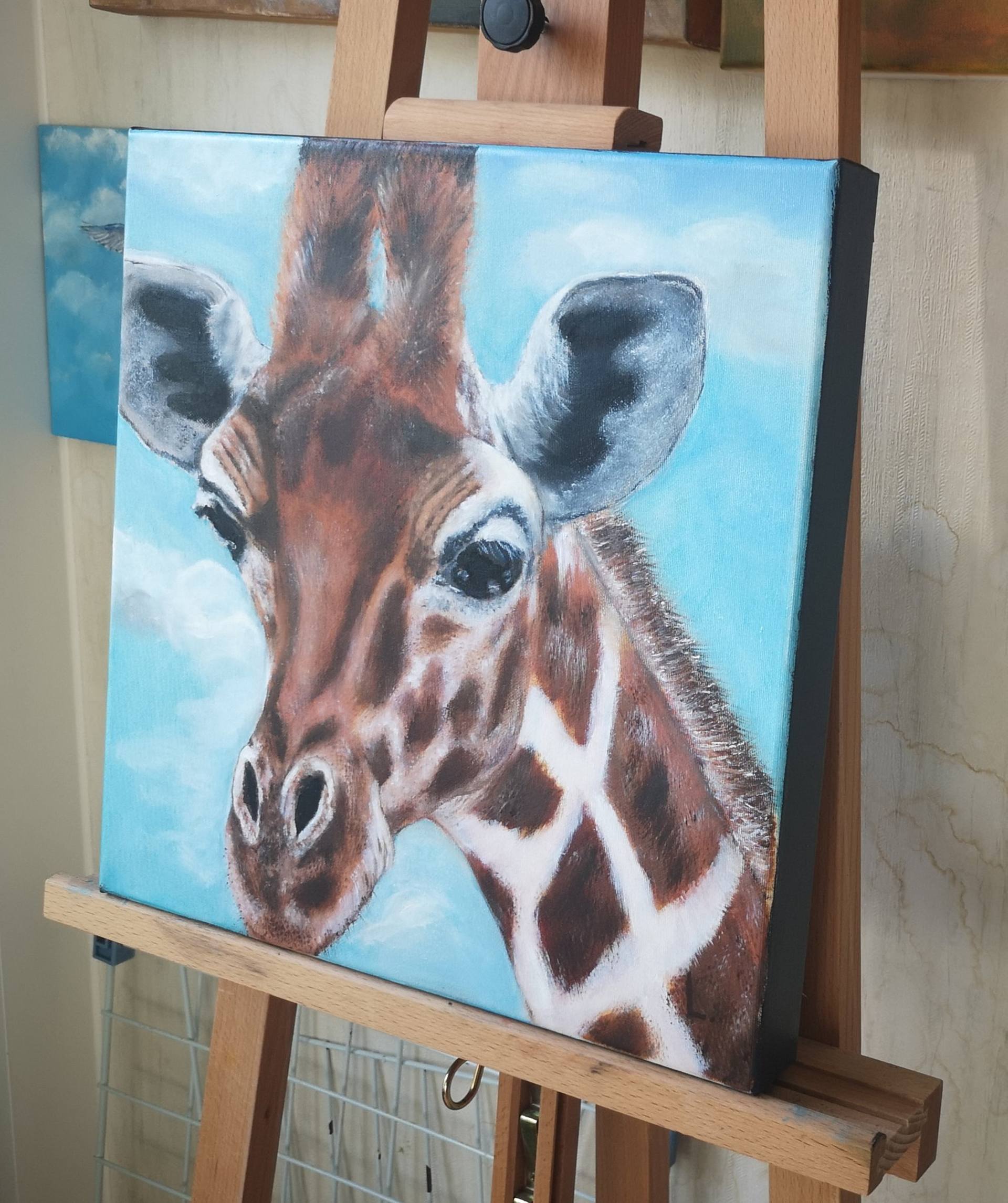 Giraffe Painting by Lyudmyla Ryabinina | Saatchi
