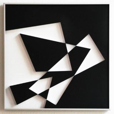 Original Minimalism Abstract Sculpture by Axel Heibel