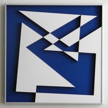 Original Minimalism Abstract Sculpture by Axel Heibel