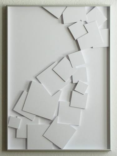 Original Minimalism Abstract Sculpture by Axel Heibel