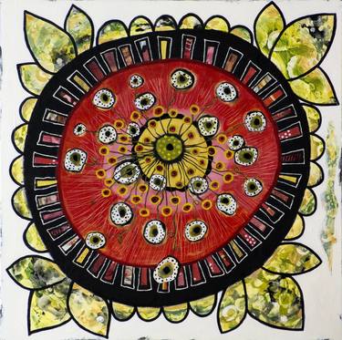 Print of Floral Mixed Media by Joyce Wynes