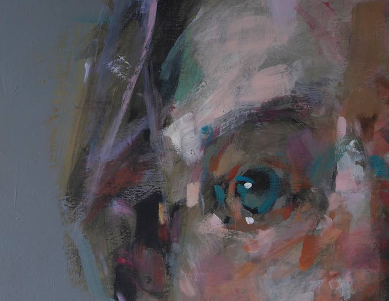 Original Portraiture People Painting by Sahin Karakoc