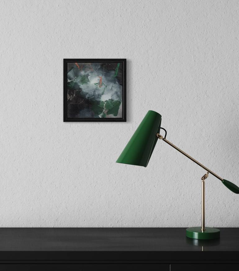 Original Art Deco Abstract Painting by Vered Brett