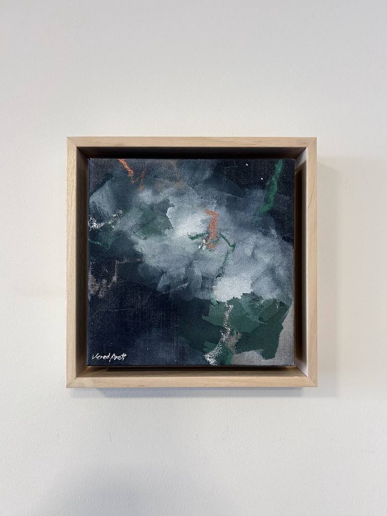 Original Art Deco Abstract Painting by Vered Brett