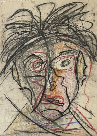 Original Abstract Expressionism Abstract Drawings by Ruth Young