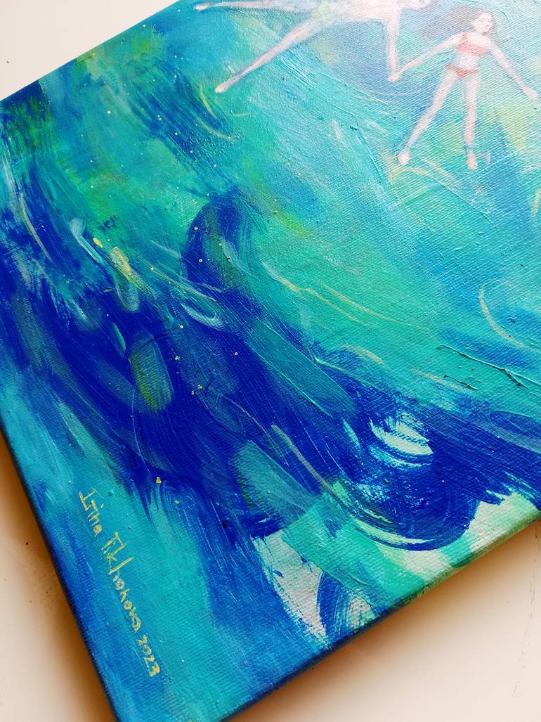 Original Expressionism Water Painting by Irina Tikhonova