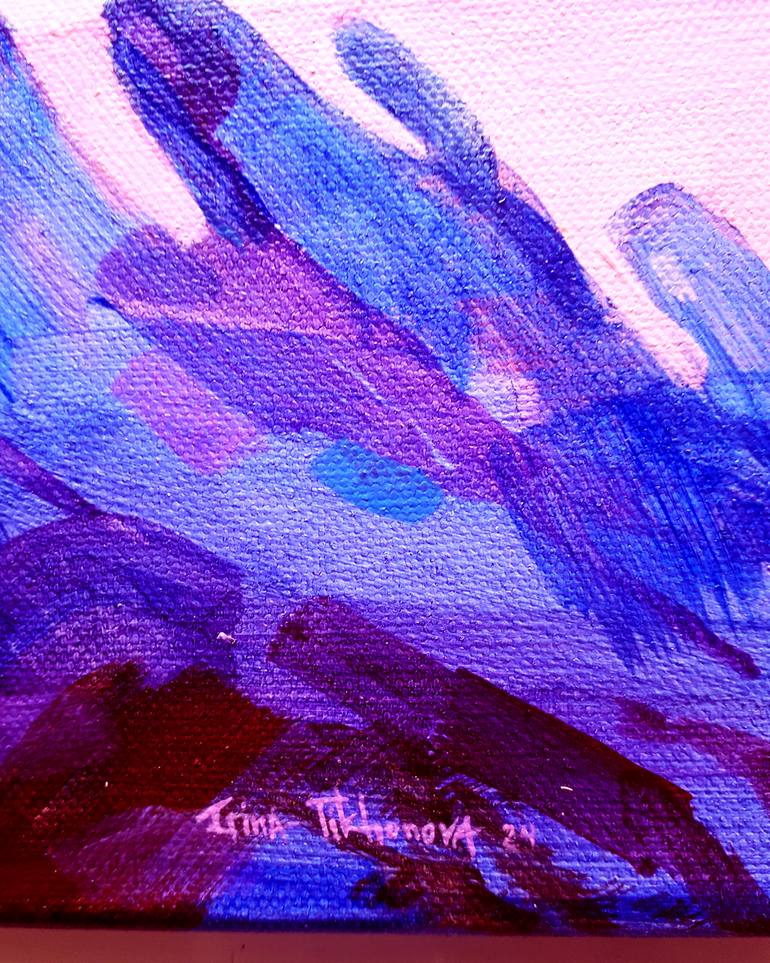 Original Expressionism Landscape Painting by Irina Tikhonova