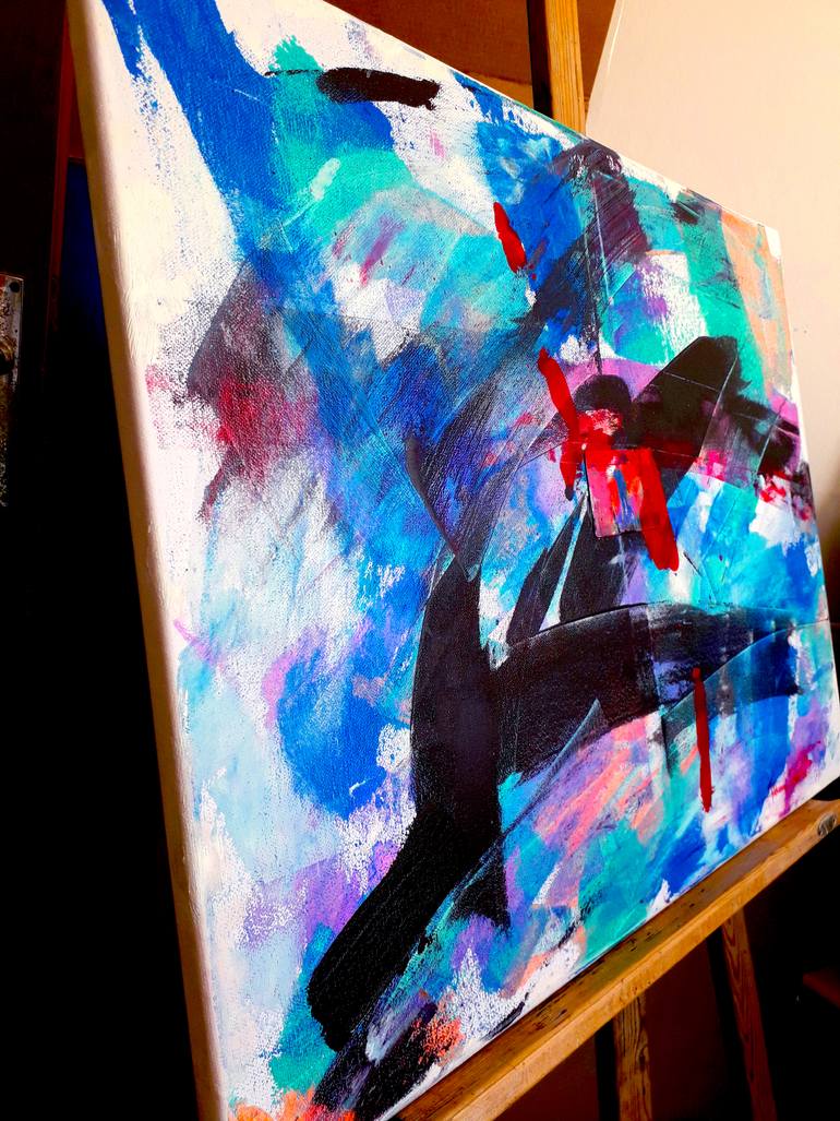 Original Contemporary Abstract Painting by Irina Tikhonova