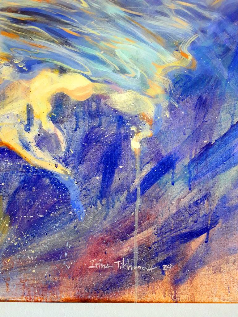 Original Contemporary Children Painting by Irina Tikhonova