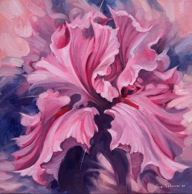 Original Contemporary Floral Painting by Irina Tikhonova