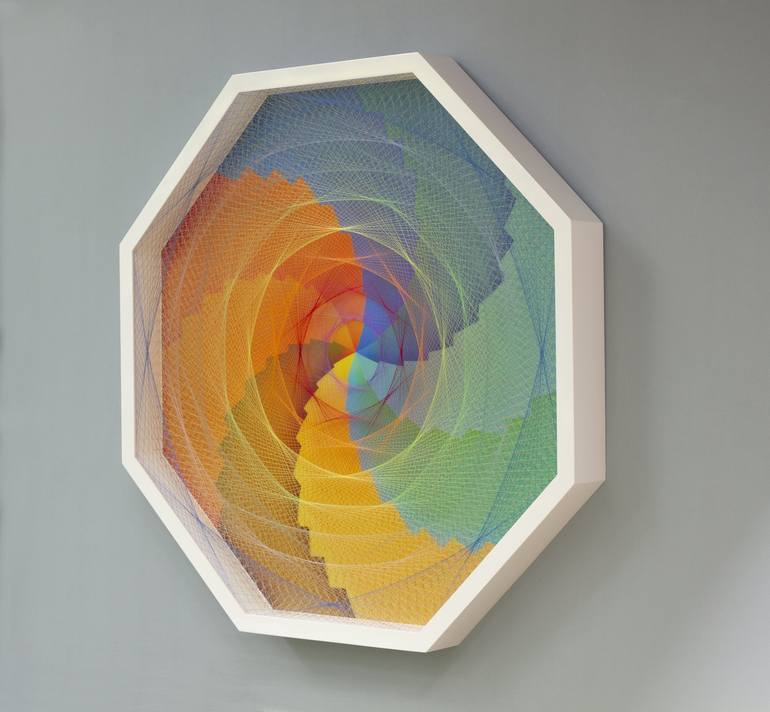 Original Contemporary Geometric Painting by Ender Martos