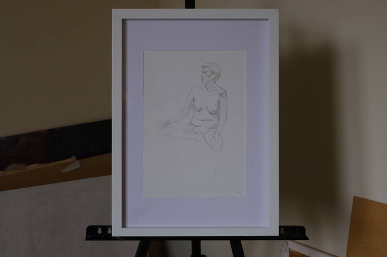 Original Contemporary Body Drawing by Kira Shugurova
