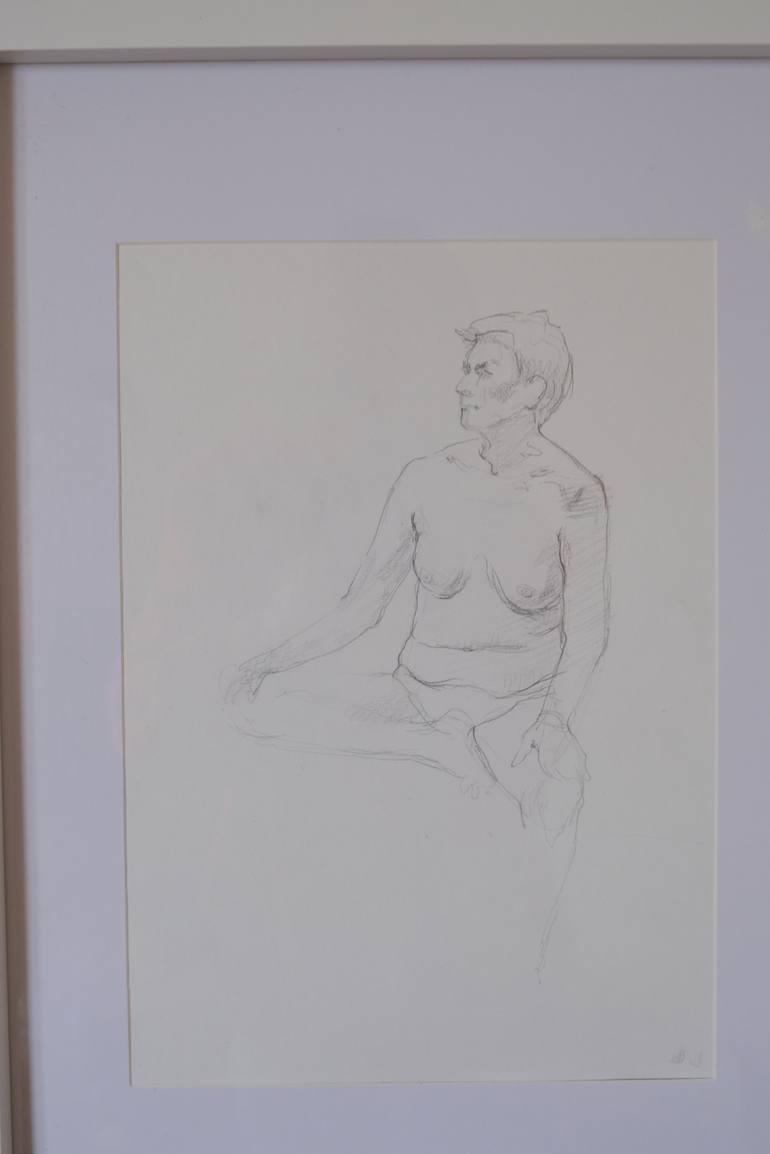 Original Contemporary Body Drawing by Kira Shugurova