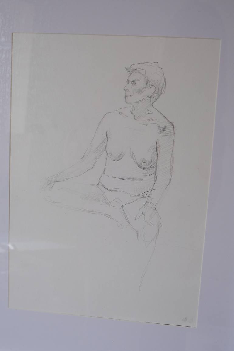 Original Contemporary Body Drawing by Kira Shugurova