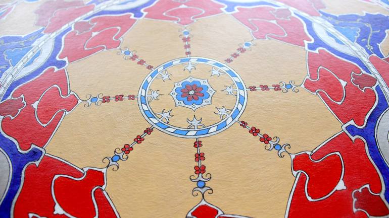 Original Illustration Geometric Painting by Irina Marques