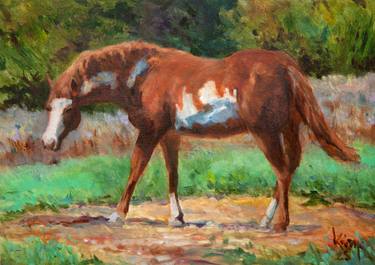 Original Realism Horse Paintings by Keith Larsen