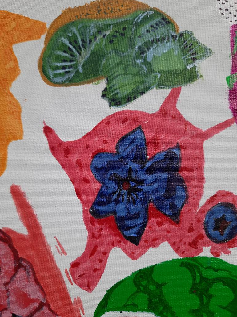 Original Art Deco Abstract Painting by Samyuktha Salandri