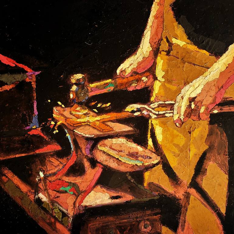 Blacksmith Mixed Media by Jan-Frits Obers | Saatchi Art
