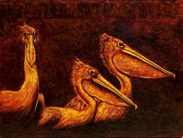 Print of Animal Paintings by Jan-Frits Obers