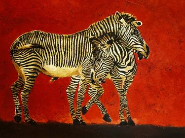 Print of Conceptual Animal Paintings by Jan-Frits Obers
