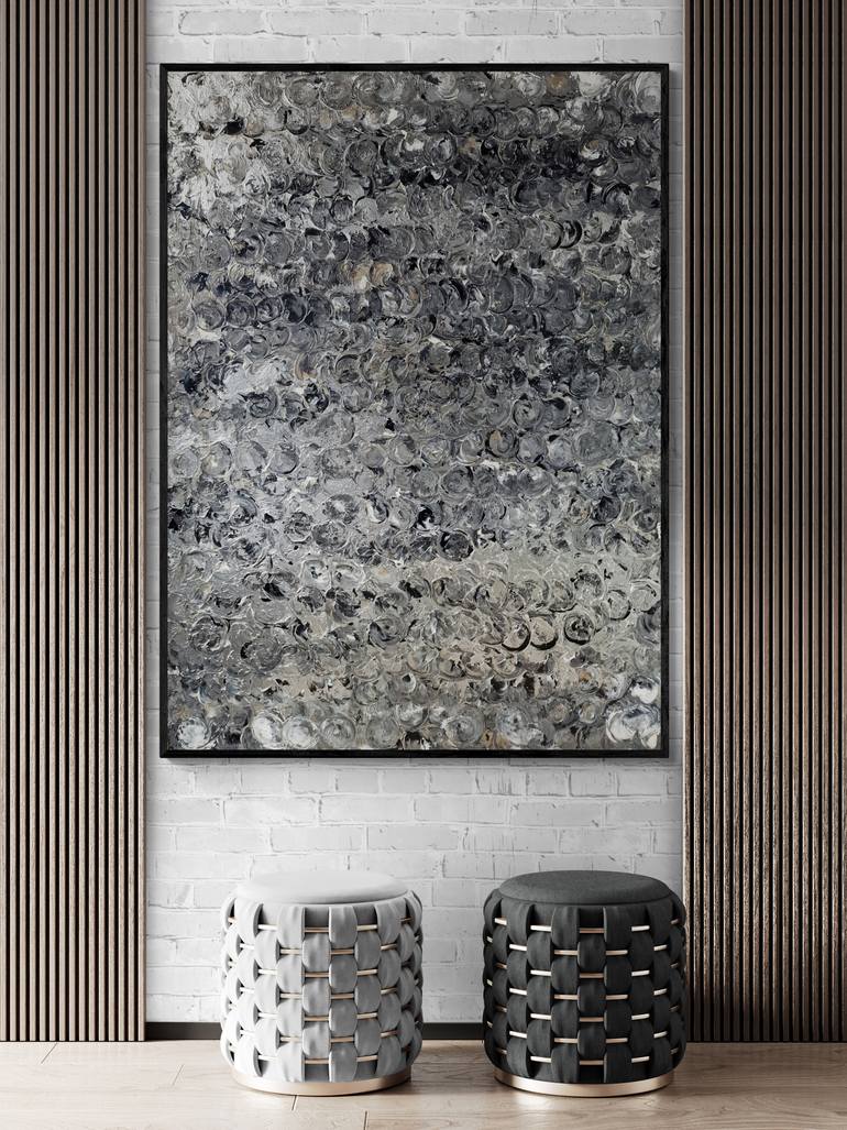 Original Abstract Expressionism Abstract Painting by Kook Abstract