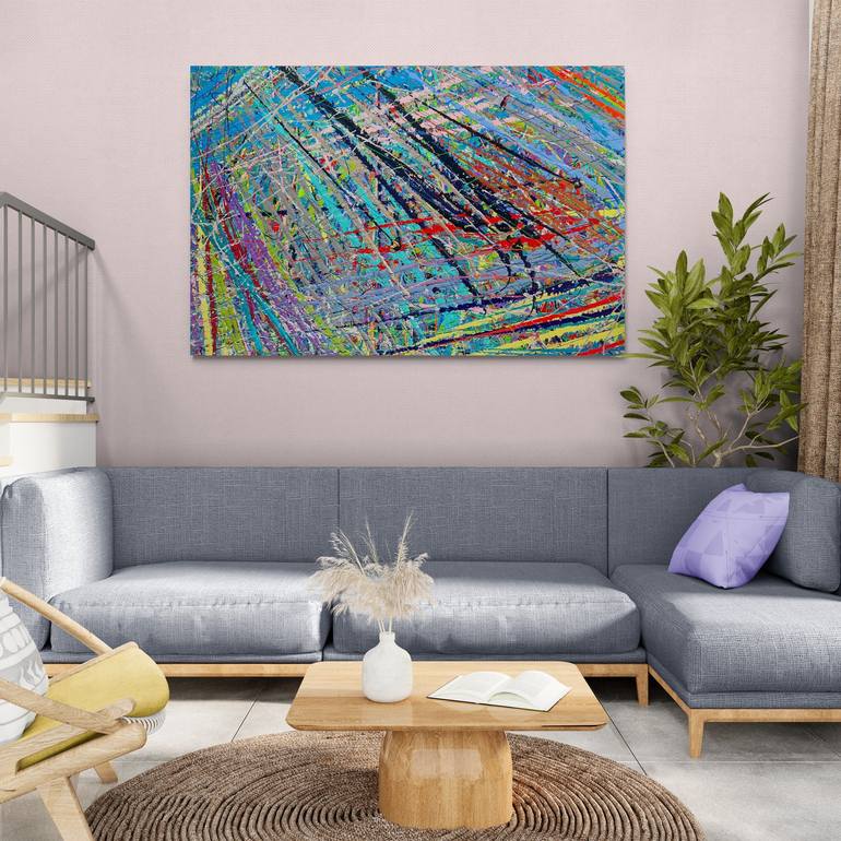 Original Abstract Painting by Kook Abstract